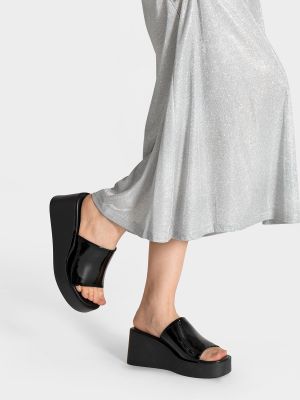 Imagen 2 del producto Sandalia Casual Plataforma Negra Mujer Weide QIU330