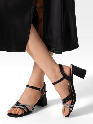 Imagen 2 del producto Sandalia Taco Grueso Fiesta Pedrería Mujer Weide YOU239B