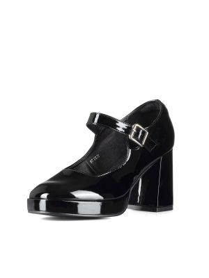 Zapato Mary Jane Tacones Elegante Charol Mujer Weide YL83