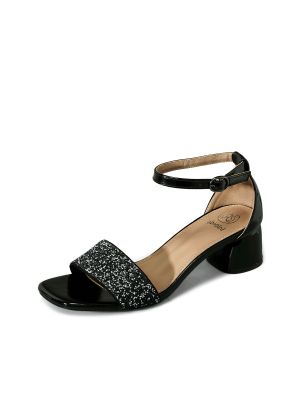 Sandalia Taco Grueso Punta Cuadrada Mujer Weide GH176