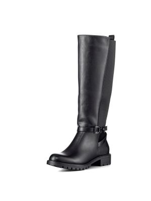 Bota Casual Mujer Vintage Moda Eco Cuero Comodo Weide QBM13