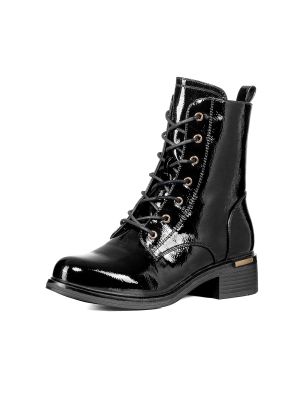 Botin Casual Mujer Charol Clasico Moda Weide HX506