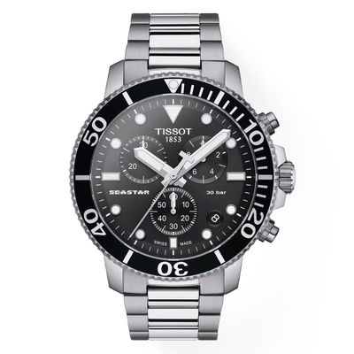 Imagen 1 del producto Reloj Tissot Seastar 1000 Crono Acero Negro