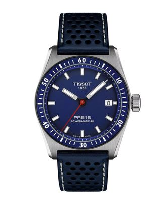 Reloj Tissot PR516 Powermatic 80 Cuero Azul