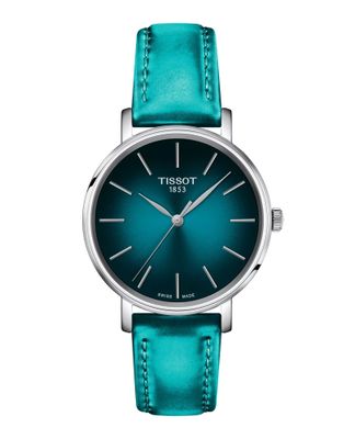 Reloj Tissto Everytime Cuero Verde