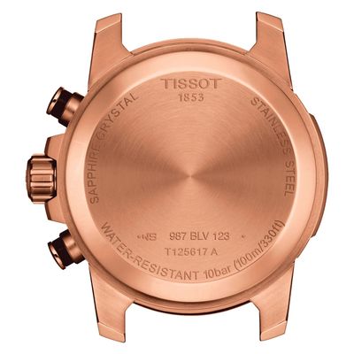 Imagen 2 del producto Reloj Tissot Supersport Chrono Negro Oro Rosa