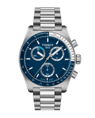 Reloj Tissot PRS 516 Chronograph Acero Azul