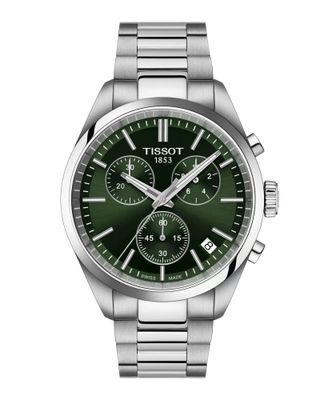 Reloj Tissot PR100 Chronograph Acero Verde