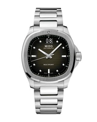 Reloj Mido Multifort TV Big Date Acero Grafito