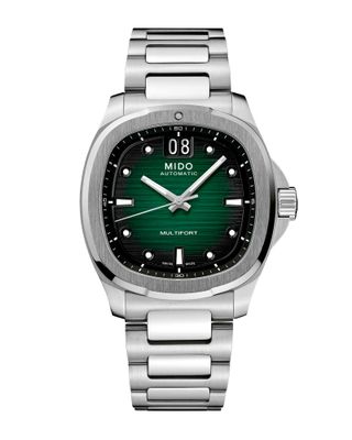 Reloj Mido Multifort TV Big Date Acero Verde