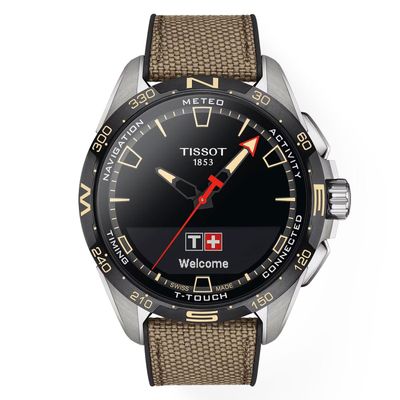 Reloj Digital Tissot T-Touch Connect Beige