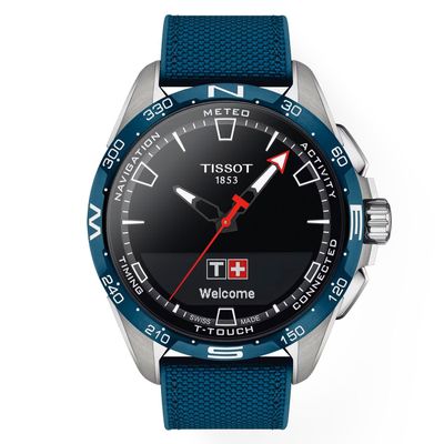 Reloj Digital Tissot T-Touch Connect Azul