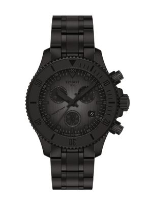 Reloj Tissot Seastar 1000 Chronograph Acero Negro 38MM
