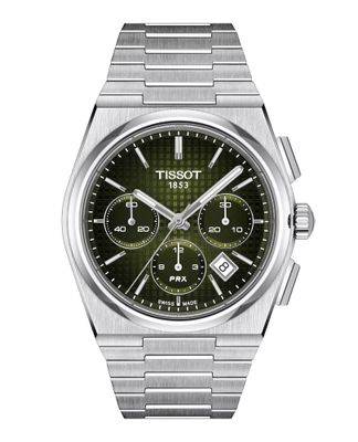 Reloj Tissot PRX 42mm Chrono Acero Verde