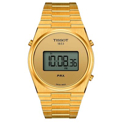 Reloj Tissot PRX Digital 40mm Dorado