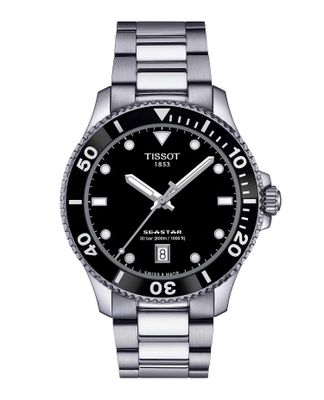 Reloj Tissot Seastar Acero Negro