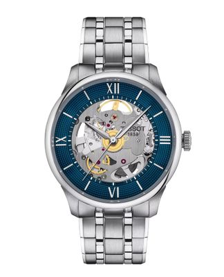 Reloj Tissot Chemin Des Tourelles Skeleton Acero