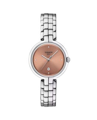Reloj Tissot Flamingo Acero Café