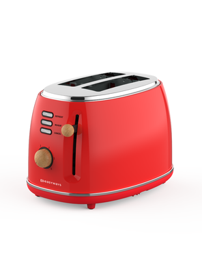 Tostador Desing 2 rebanadas Rojo EasyWays