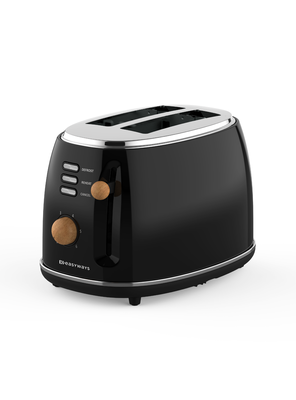 Tostador Desing 2 rebanadas Negro EasyWays