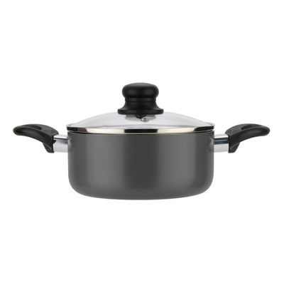 Imagen 2 del producto Batería de cocina de aluminio 6 Piezas Gris Gourmet