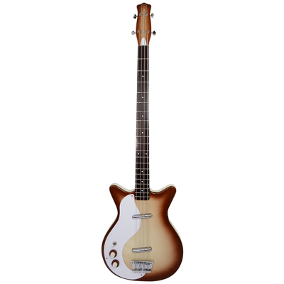 Bajo eléctrio Danelectro 59Dc Long scale Lefty Cooper Burst