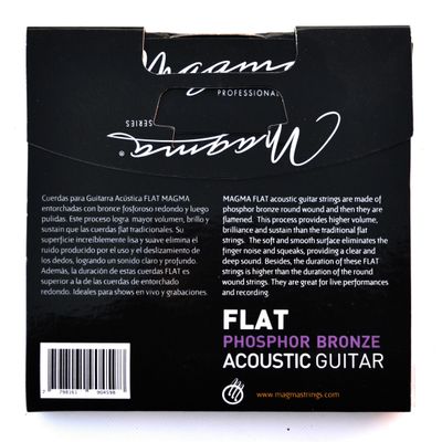 Imagen 2 del producto Set Cuerdas Guitarra Acustica Flat GA120PBF Magma