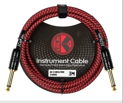 Cable de instrumento Kirlin Rojo 3Mts IWCX-201B-3R