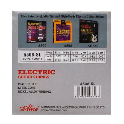 Imagen 2 del producto Set de cuerdas guitarra eléctrica Alice A506SL 009-042