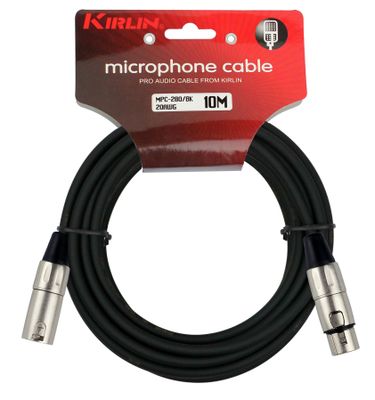 Imagen 2 del producto Cable Micrófono Kirlin Serie C Xlr 10M Mpc-280-10
