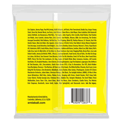 Imagen 2 del producto Cuerdas Bajo Eléctrico de 6 Slinky 20w-90 Ernie Ball 2837