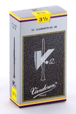 Imagen 1 del producto Cajas de cañas Clarinete Sib V.12 Nº3.5 CR1935 Vandoren