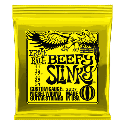 Cuerdas Guitarra Eléctrica Beefy Slinky Ernie Ball 11-54 2627