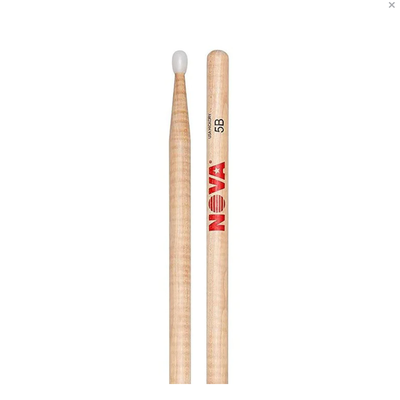 Imagen 1 del producto Baquetas Vic Firth 5B NOVA Punta de Nylon