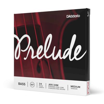 Set Cuerdas Contrabajo 3/4  Prelude J610 3/4M Daddario