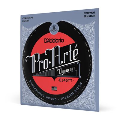 Set Cuerdas Guitarra Clásica Dynacore Pro-Arté EJ45TT Daddario