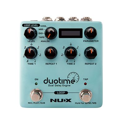 Pedal de Efectos NUX Delay Dual Engine Duotime NDD-6