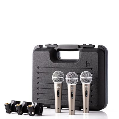 Imagen 1 del producto Kit Microfono dinámico unidireccional DM-1500KIT ISK