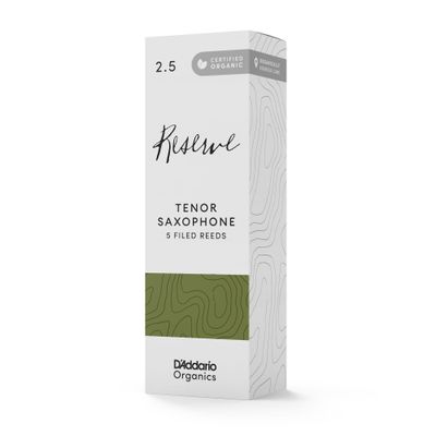 Imagen 2 del producto Cañas Saxo Tenor 2.5 Organi Reserve Pack 5 ODKR0525 Daddario