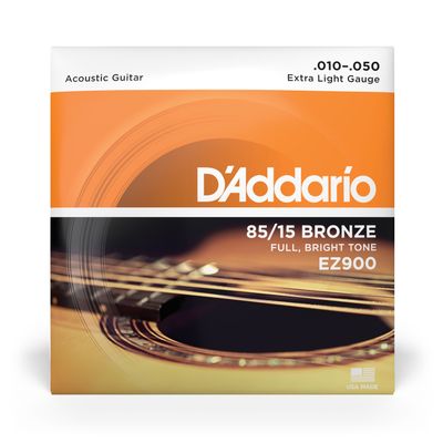 Imagen 2 del producto Set de cuerdas Guitarra Acústica 85/15 X-Lite EZ900 Daddario