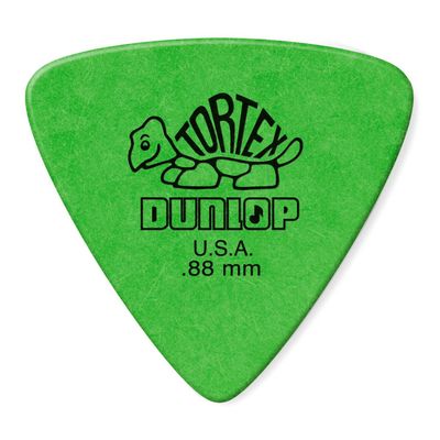 Uñetas Dunlop Tortex 431 Triangulares 0.88mm Pack 6un