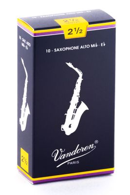 Imagen 1 del producto Cajas de cañas Saxo Alto TRADICIONAL Nº2.5 SR2125 Vandoren