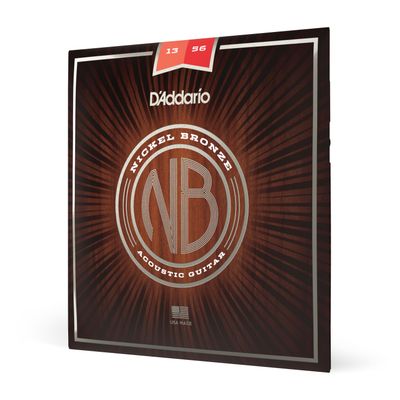 Set de cuerdas Guitarra Acústica Bronze Med NB1356 Daddario