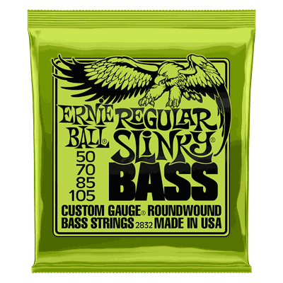 SET DE CUERDAS BAJO ERNIE REGULAR SLINKY NICKEL 50 - 105