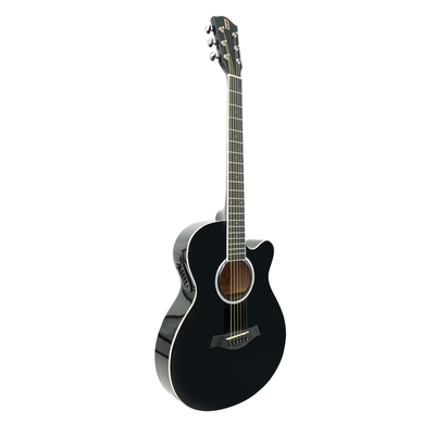 Imagen 2 del producto Guitarra Eq cuerda met 40"" Bands Glossy BIL-404-EQ-BK Bilbao