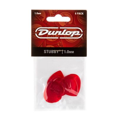 Imagen 2 del producto Uñetas Dunlop 474 Stubby Jazz de 1.0mm Pack 6un