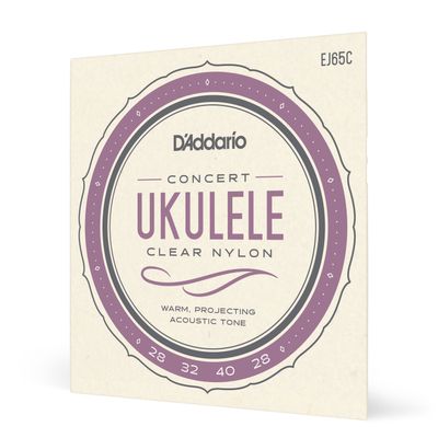 Imagen 1 del producto Set de cuerdas Ukelele Concert Clear EJ65C Daddario