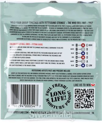 Imagen 2 del producto Set guitarra eléctrica Rotosound R13