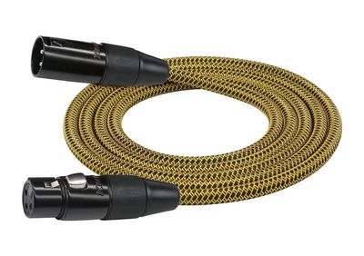 Imagen 2 del producto Cable microfono estandar XLR 6M Amarillo MWC-270PB-6-BYA