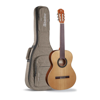 Guitarra Clásica 1C Ht+Funda 4/4 10 Mm Alhambra